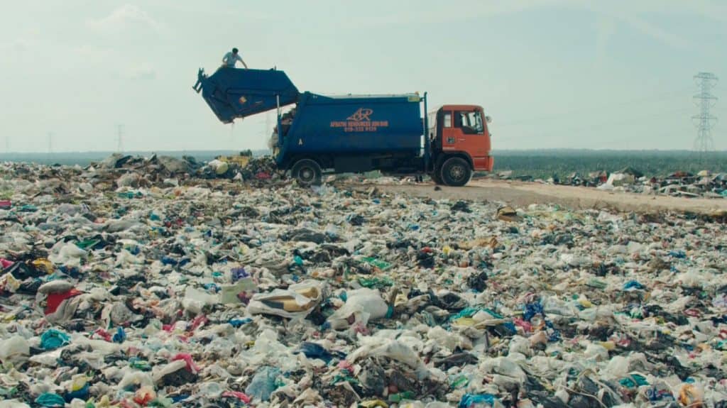 Landfill scene