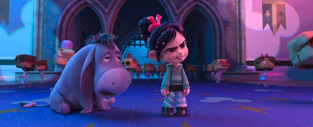 Vanellope and Eeyore