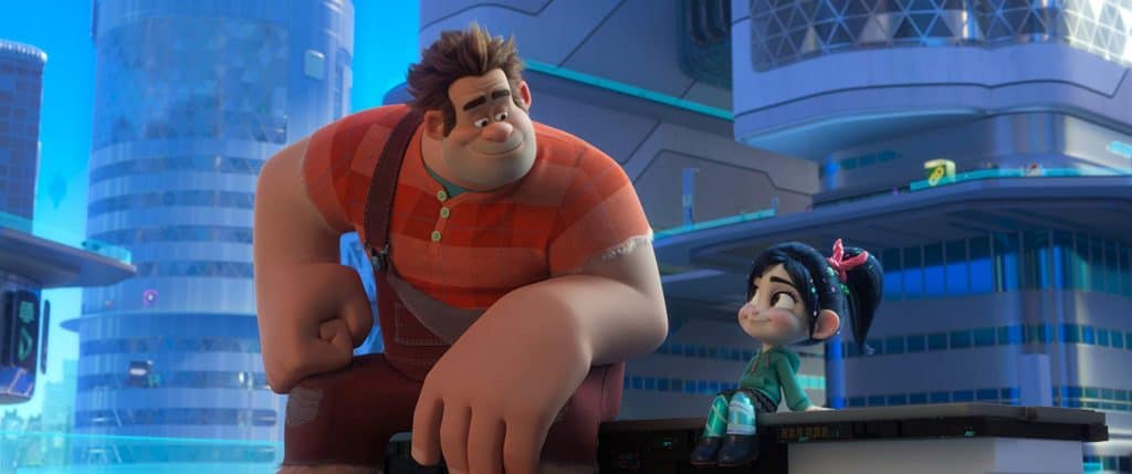 Vanellope and Ralph made up