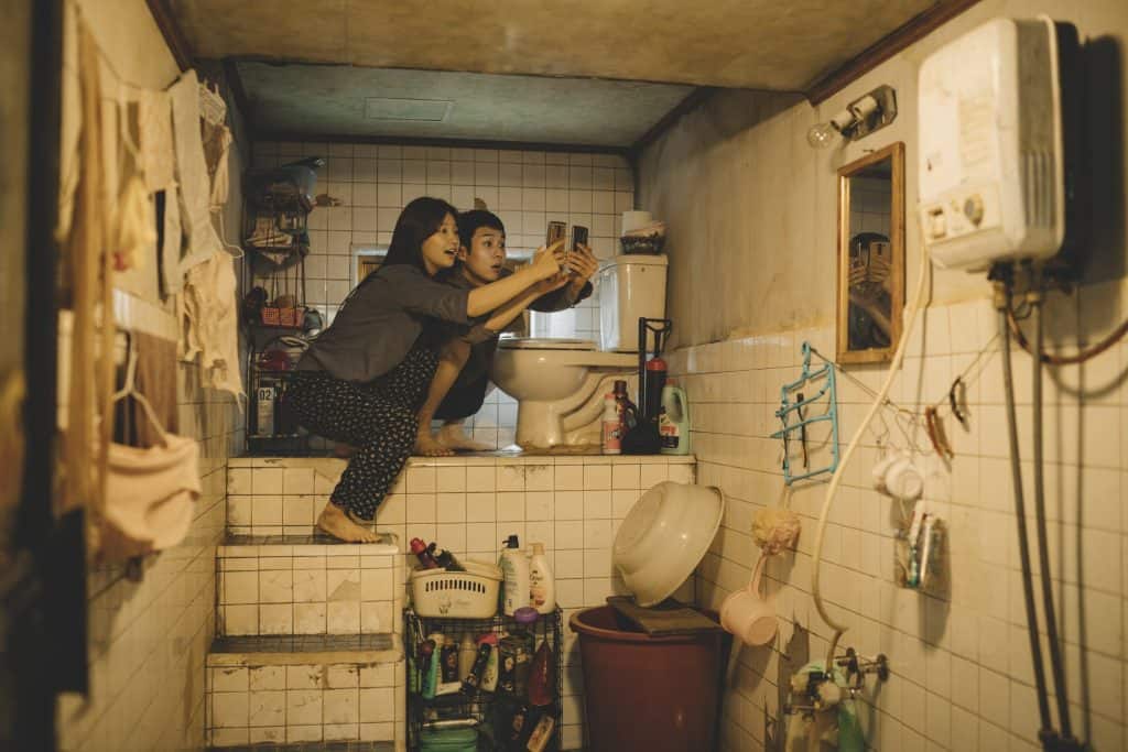Ki-jung and Ki-woo (Parasite 2019)